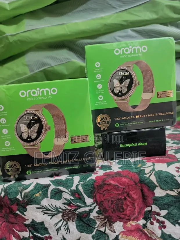 Oraimo Watch Muse 2 1.32" Amoled Diamond Appearance Smart Watch · Photo 1