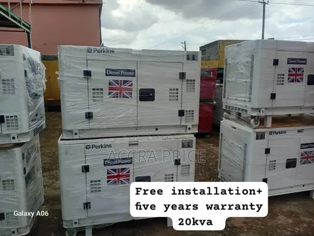 Power Crisis Solution 20kva Perkins Diesel Gen Brit Perkins · Photo 1