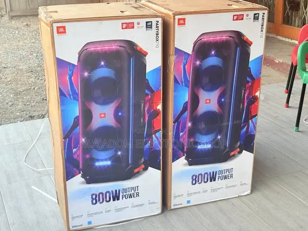 JBL Partybox 710 Portable Bluetooth Speaker – Black · Photo 1