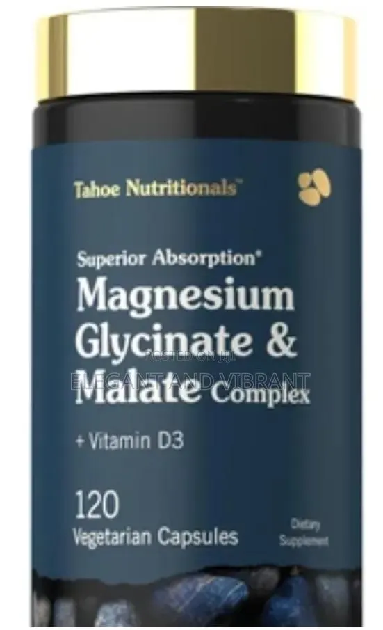 Magnesium Glycinate and Malate Complex | 120 Capsules · Photo 1