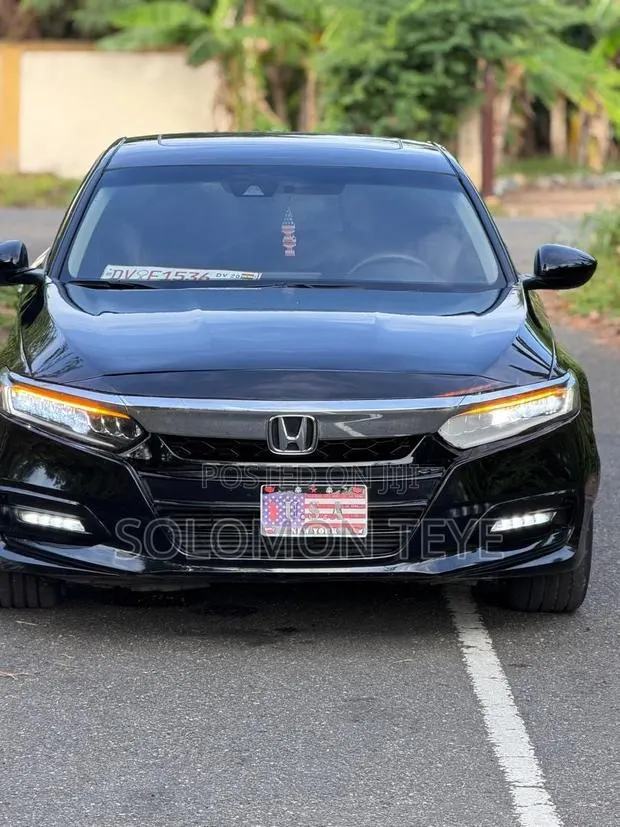 Honda Accord EX 2018 Black · Photo 1