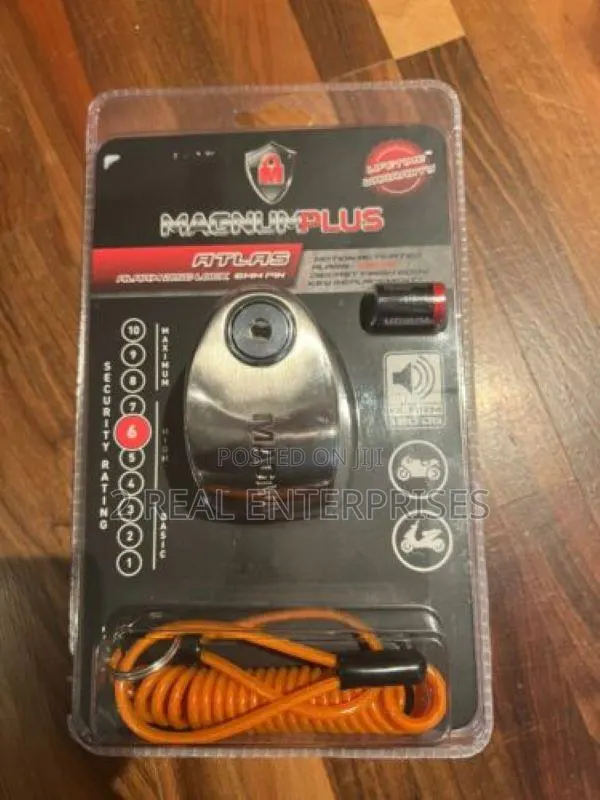 Magnum Plus Atlas Alarm Disc Lock 6mm Pin · Photo 1