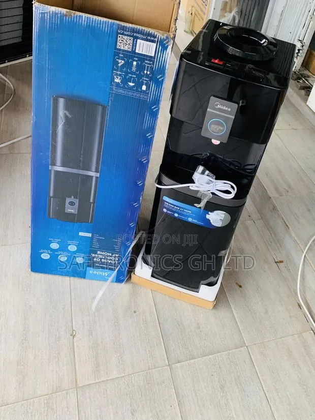 Exclusive Black Midea Water Dispenser 16 Liters 3 Tabs Cabinet Black · Photo 1