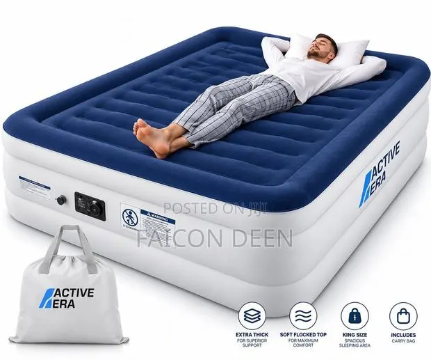 Reliable Inflatable Furniture:Inflatable Automatic Double Size Air Bed · Photo 1