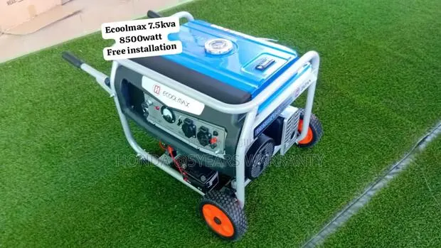 Power Your Home With Ecoolmax 7.5kva 8500watt Petrol 7.5kva · Photo 1
