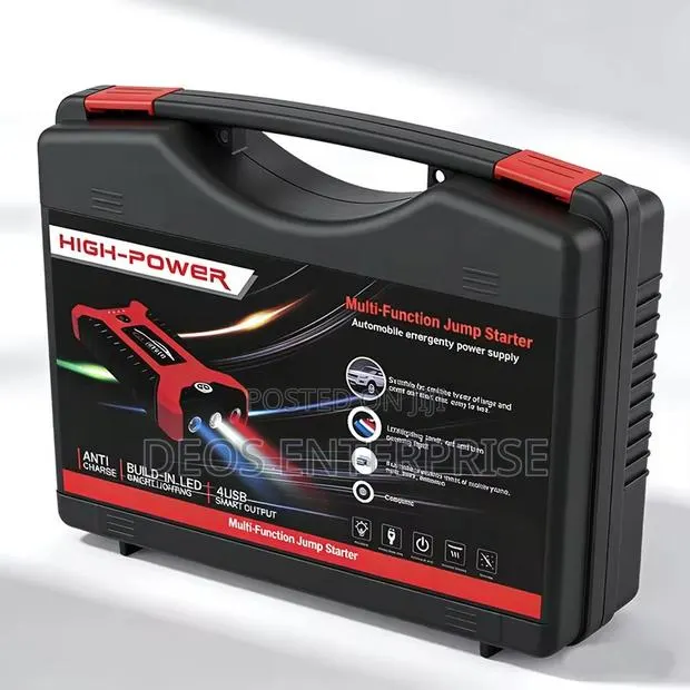 Jump Starter Pro Air Compressor Smart Clamps USB Charger · Photo 1