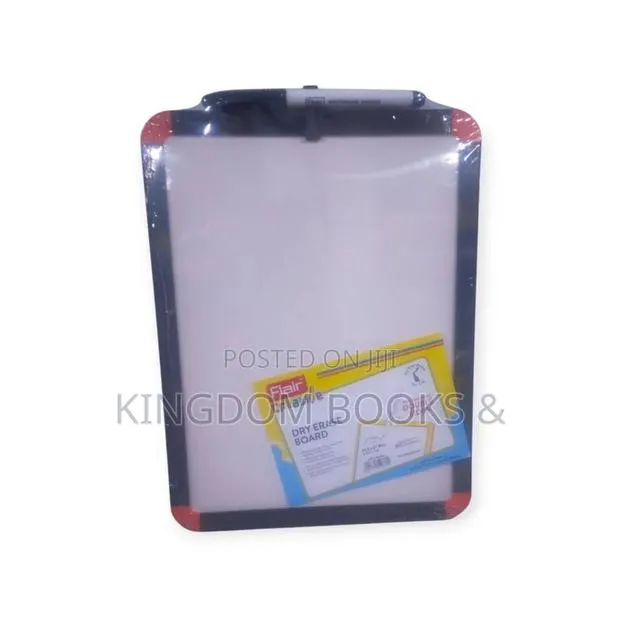 Flair Creative Double-Sided Dry Erase Whiteboard With Marker · Photo 1