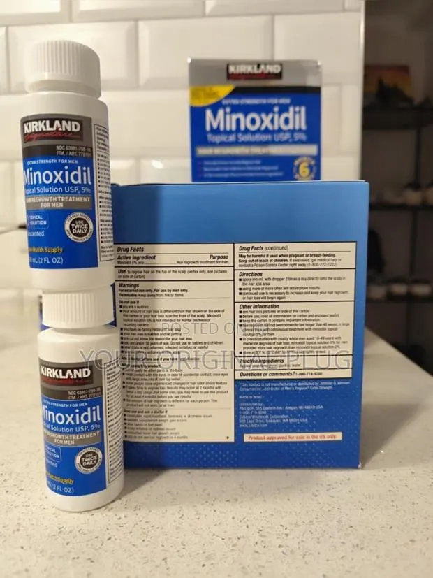Kirkland Minoxidil 5% Undiluted Effective For Hair Regrowth (Box (1x6) · Photo 6
