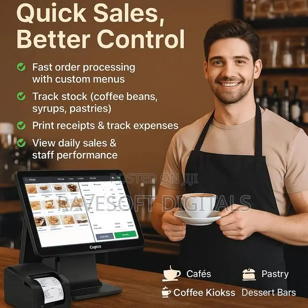 Coffee Shop Pos – Quick Sales, Better Control · Photo 1