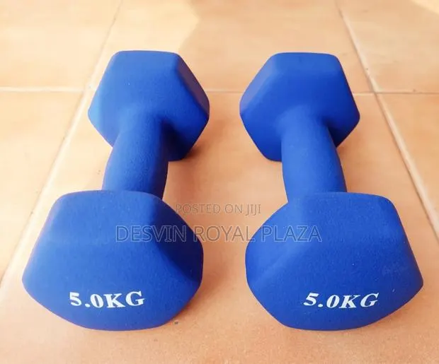 Dumbbell/Dumbell 5kg ( Pair = 10kg ) · Photo 1