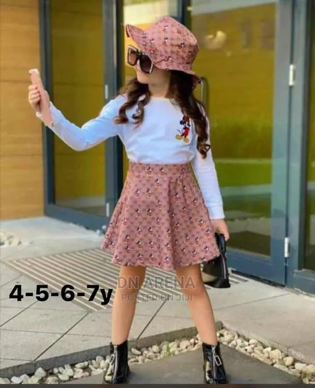 Kids 3 in 1 Outfit/ Top and Down With Hat · Photo 1