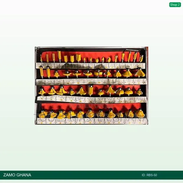 Router Bit Set 50pcs Type 1 - RBS-50 · Photo 1
