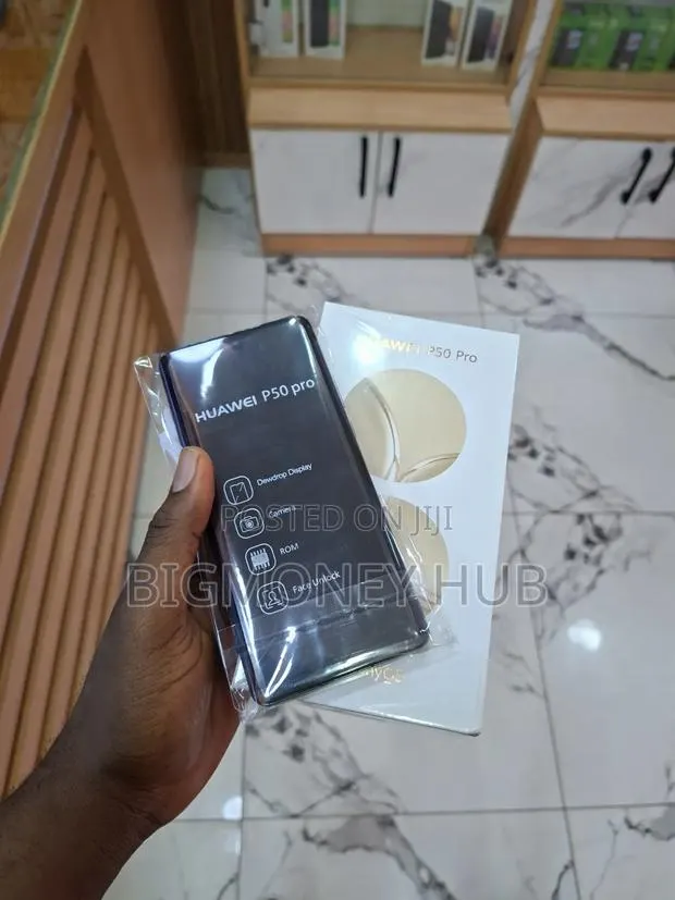 New Huawei P50 Pro 256 GB Black · Photo 1