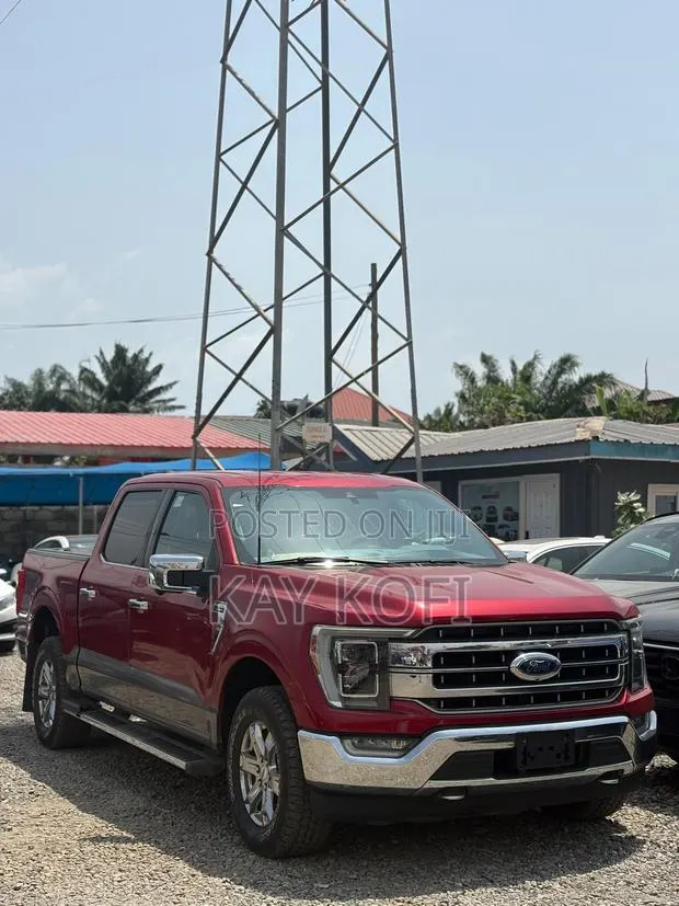 Ford F-150 LARIAT 2021 Red · Photo 1