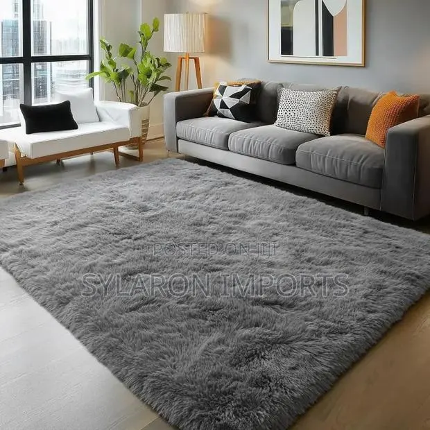 Ultra-Soft Plush Shag Area Rug 160x200cm · Photo 1