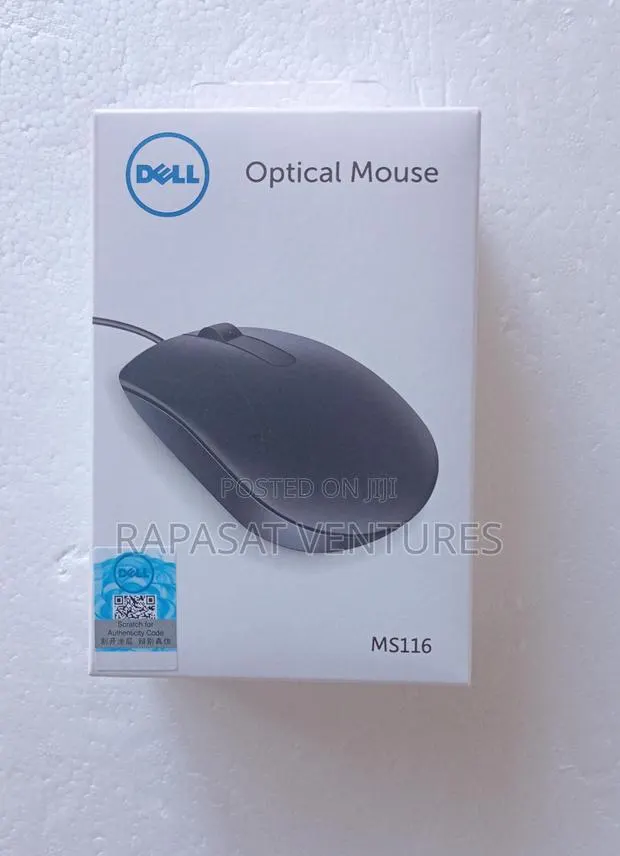 Dell Optical Wired Mouse Ms116 - Original · Photo 1