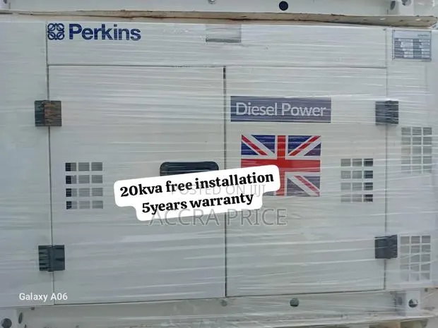 Terra Unit Perkins 20kva Diesel Generator 20kva Perkins · Photo 1