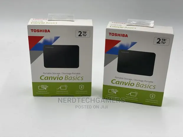 Toshiba Canvio Basics 2TB Portable External Hard Drive · Photo 1