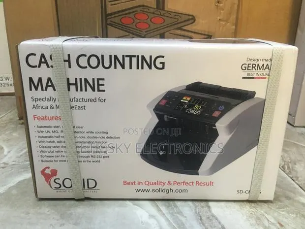 Solid Sd-Cm60 Multi Currency Bill Counter Machine · Photo 1