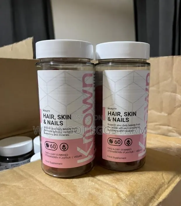 Original Known Hair Skin & Nails Gummies 60pcs – UK · Photo 1