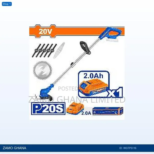 Cordless Grass - Wgtp5116 · Photo 1