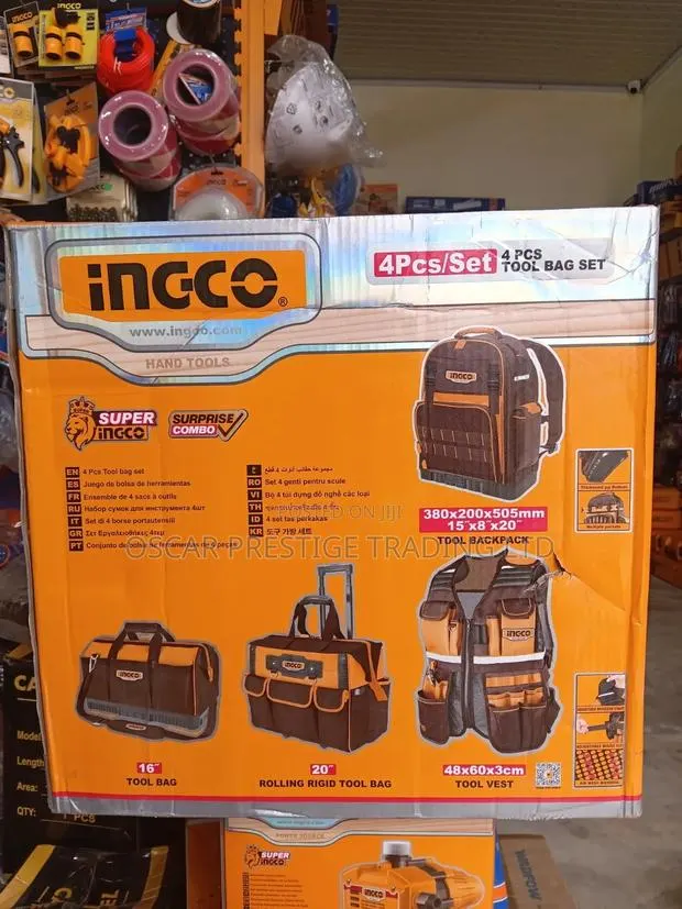 4pcs Set Tools Bag and Vest · Photo 1