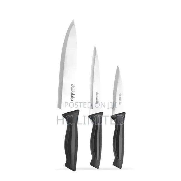Decakila 3pcs Kitchen Knife Set - Kmtt109b · Photo 1