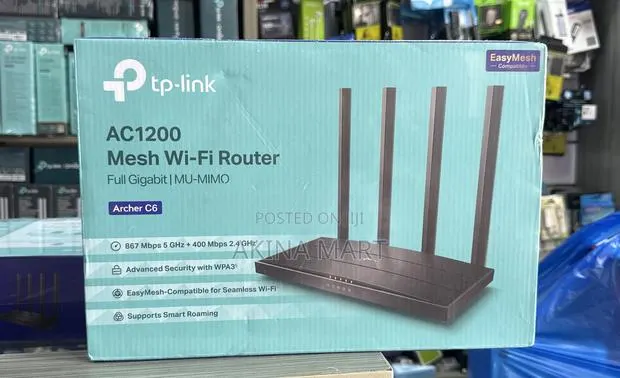 Tp-Link Archer C6 Tp Link Archer C6 Ac1200 Mesh Wi-Fi Router · Photo 1