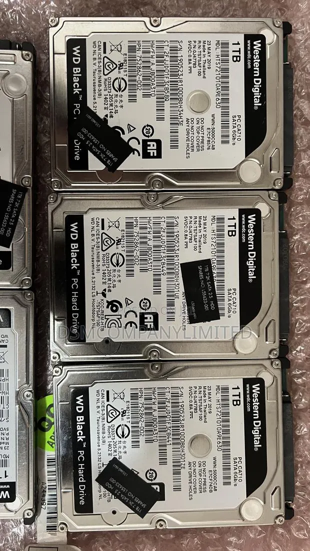 1TB Western Digital Black 2.5 HDD Drive · Photo 1