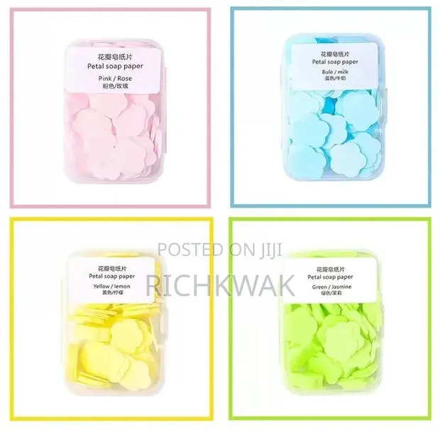 Petal Soap/ Flat Paper Soap · Photo 1