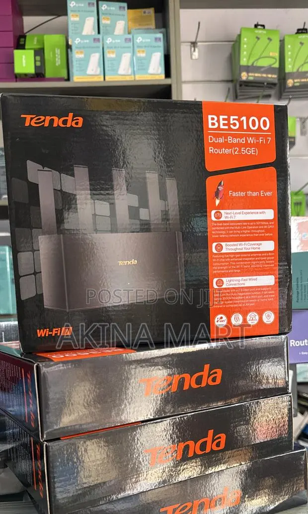Tenda Te6l Pro Be5100 Dual Band Wi-Fi7 Router Tenda Te6l Be5100 · Photo 1
