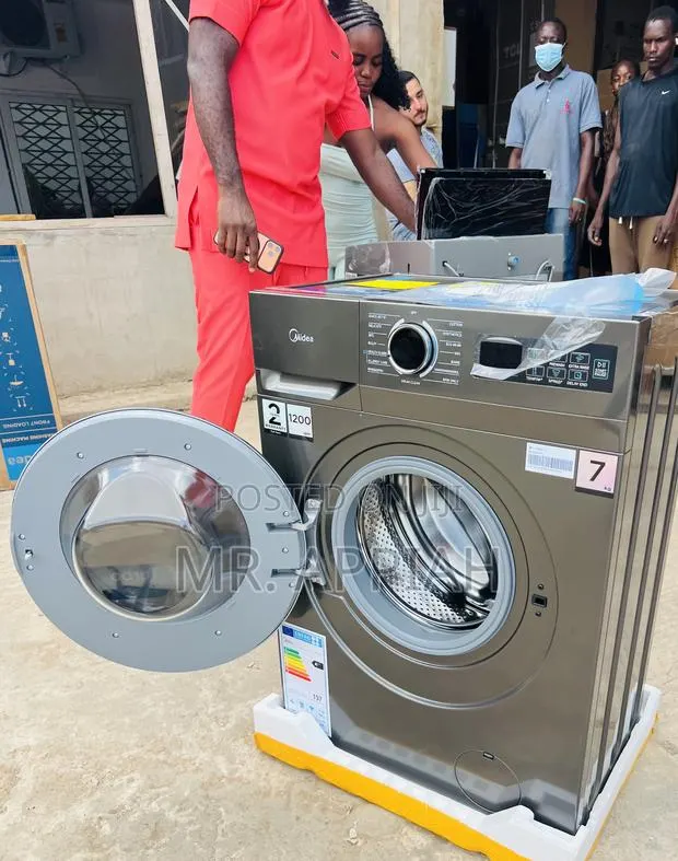 Lovely Design Midea Mf110w70 7kg Front Load Washing Machine(Gray) · Photo 1
