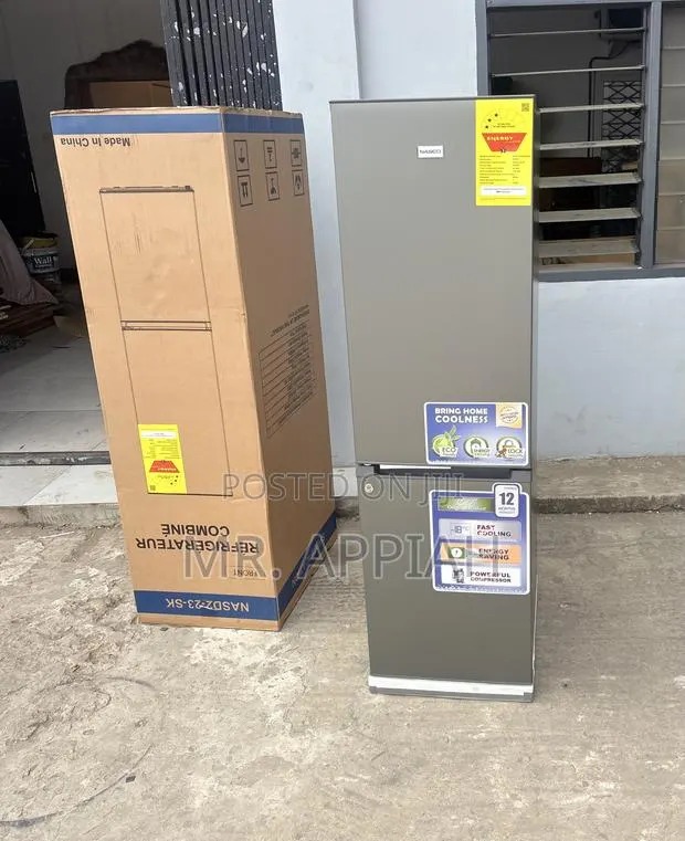 Check Out Affordable Nasco Nasd2-23sk 2 Door Refrigerator(Gray) · Photo 2