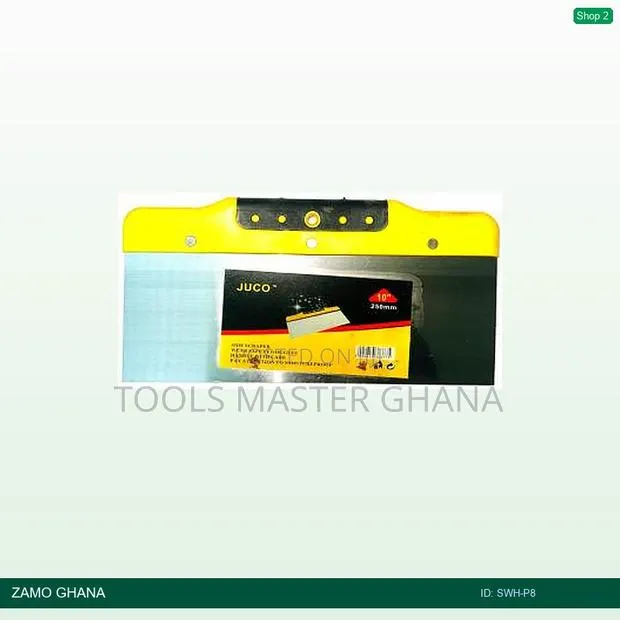 Scraper 8 Inch Plastic No Handle - SWH-P8 · Photo 1