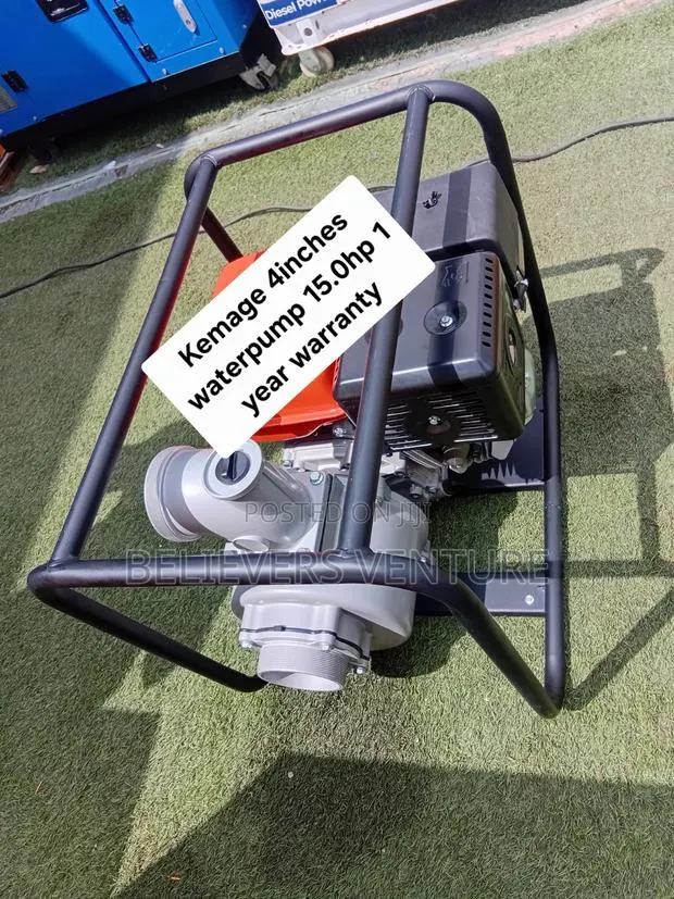 Kemage Water Pump 4 Inches 15HP – Get Water Flowing Faster · Photo 1