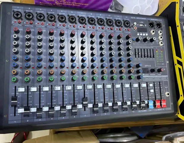 BPS14 or BPS-series 14-Channel Professional Multi-Channel Audio Mixer · Photo 1