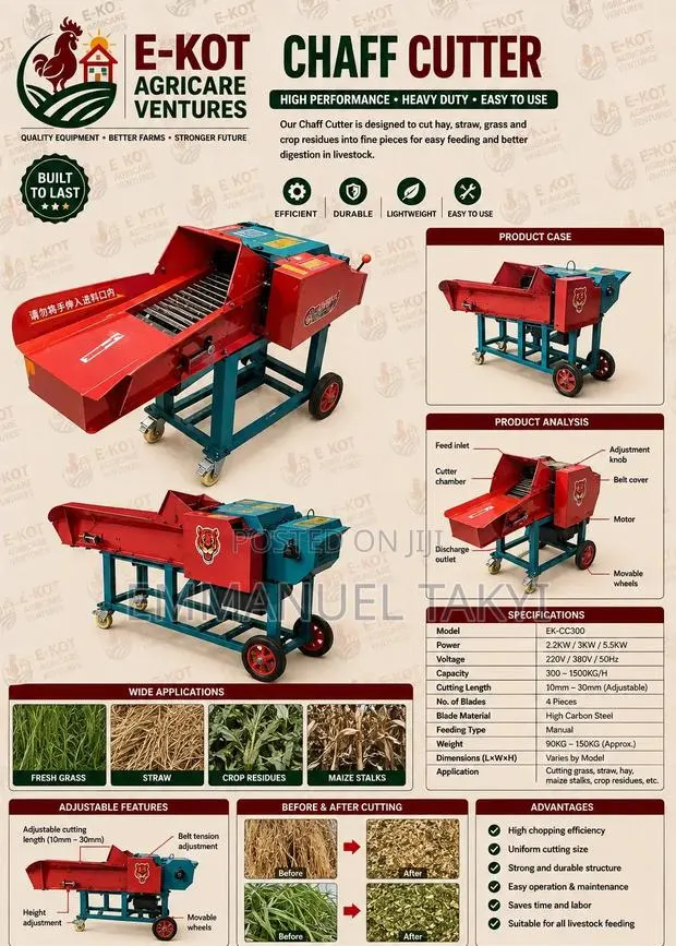 Chaff Cutter Machine · Photo 1