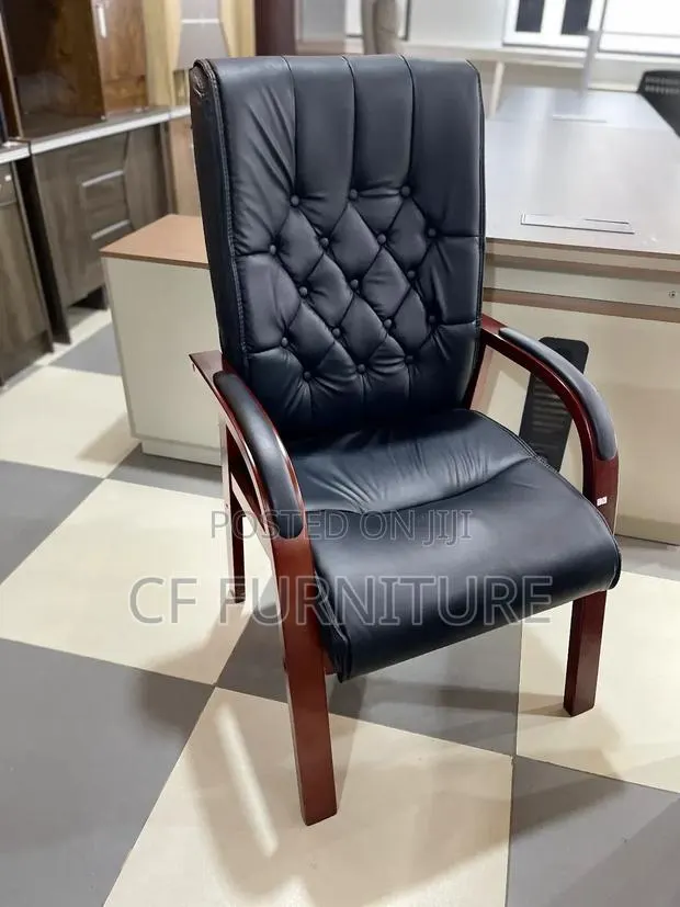 Executive Wooden Conference/Visitor Chair · Photo 1