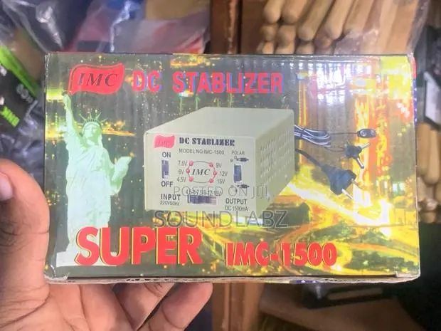 Super IMC-1500 DC Stabilizer Universal Adapter For Keyboard · Photo 1