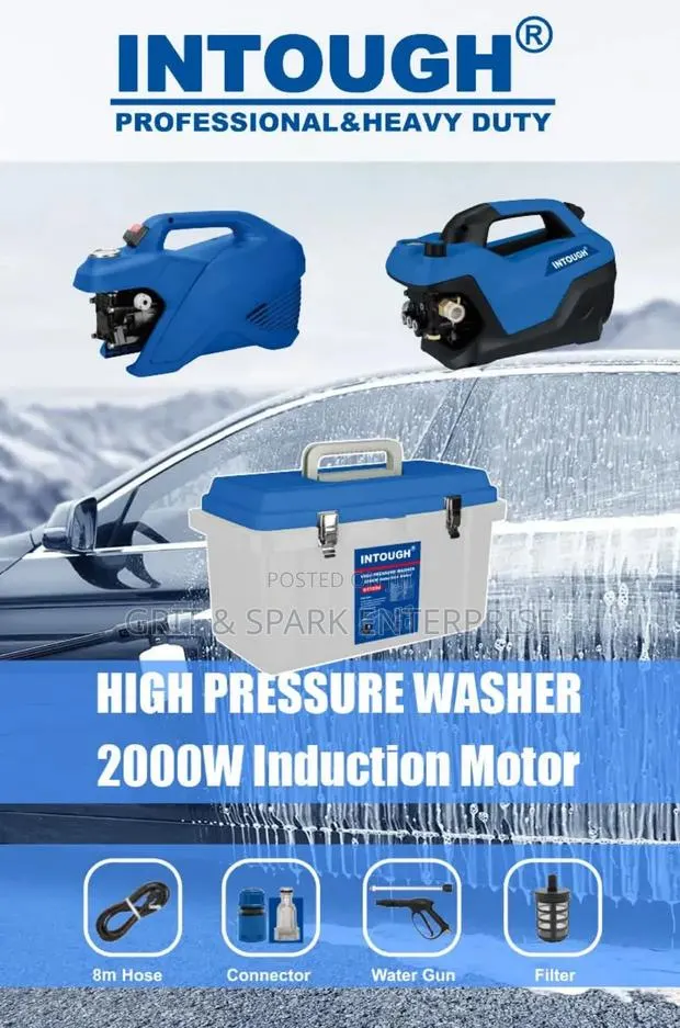 Intough Pressure Washer From Italy (2000w/100/80bar) · Photo 1
