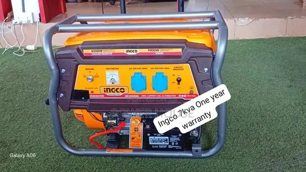 Ingco 7kva Generator – Ideal for Homes, Shops Offices 7kva · Photo 1