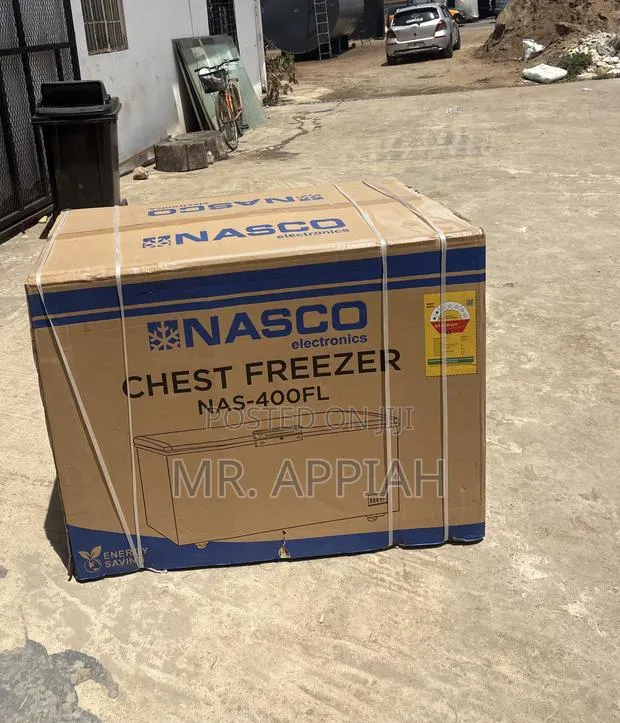 Extremely Adorable Nasco Single Door Chest Freezer(Gray). · Photo 1