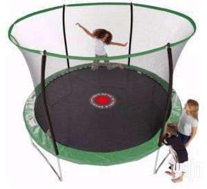 Trampoline Bouncy Jump 8ft Green · Photo 1