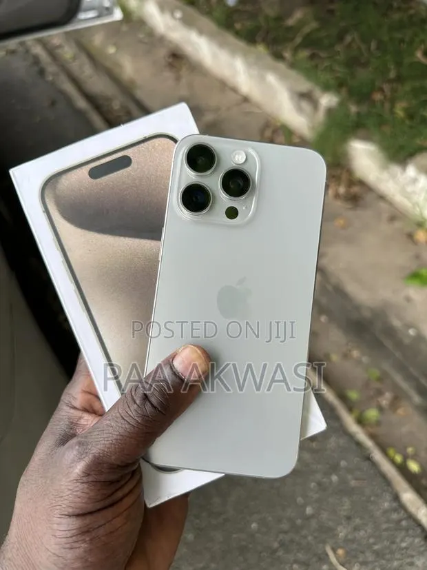 Apple iPhone 15 Pro Max 256 GB Silver · Photo 1