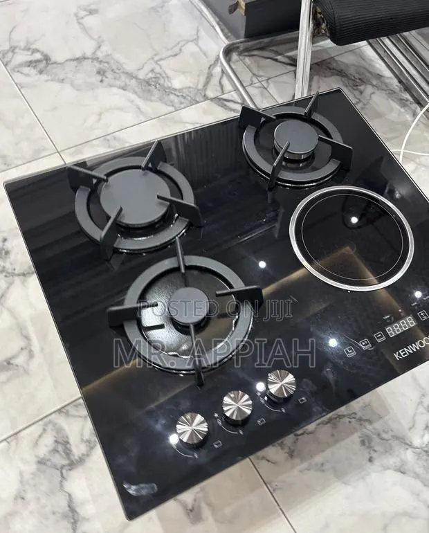 Order Durable Kenwood 3 Gas With 1 Electric Hob(Black) · Photo 1