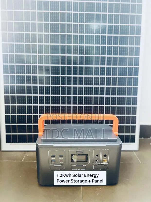 1.2Kwh Solar Energy Power Storage + Solar Panels · Photo 1