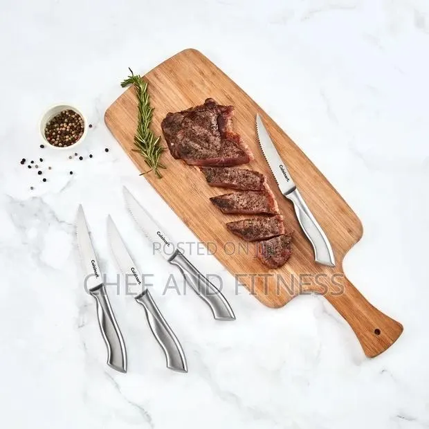 Cuisinart Classic Stainless Steel 4-Piece Steak Knife Set · Photo 1