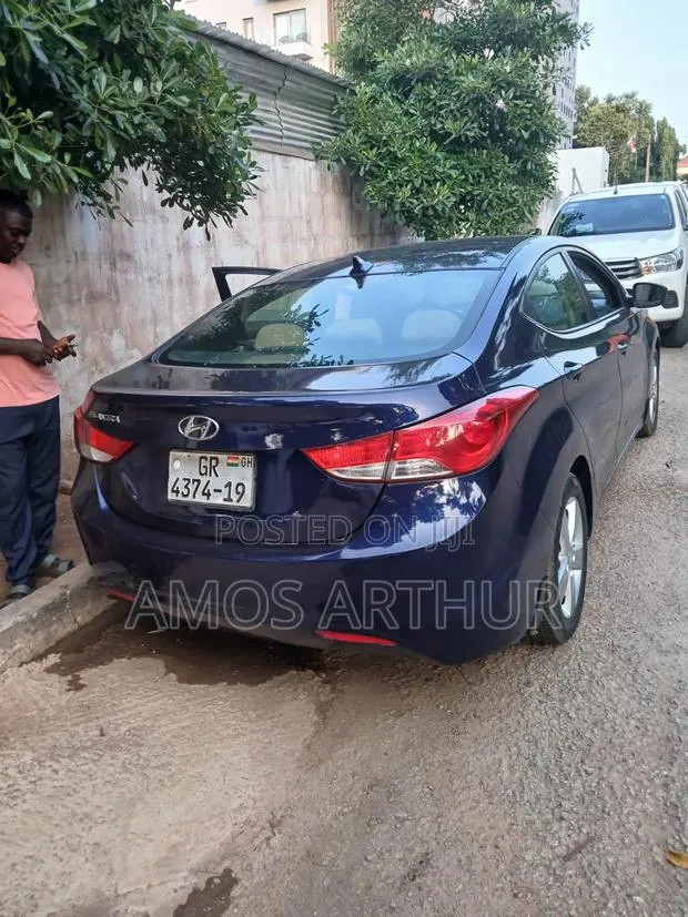 Hyundai Elantra 2013 Blue · Photo 1