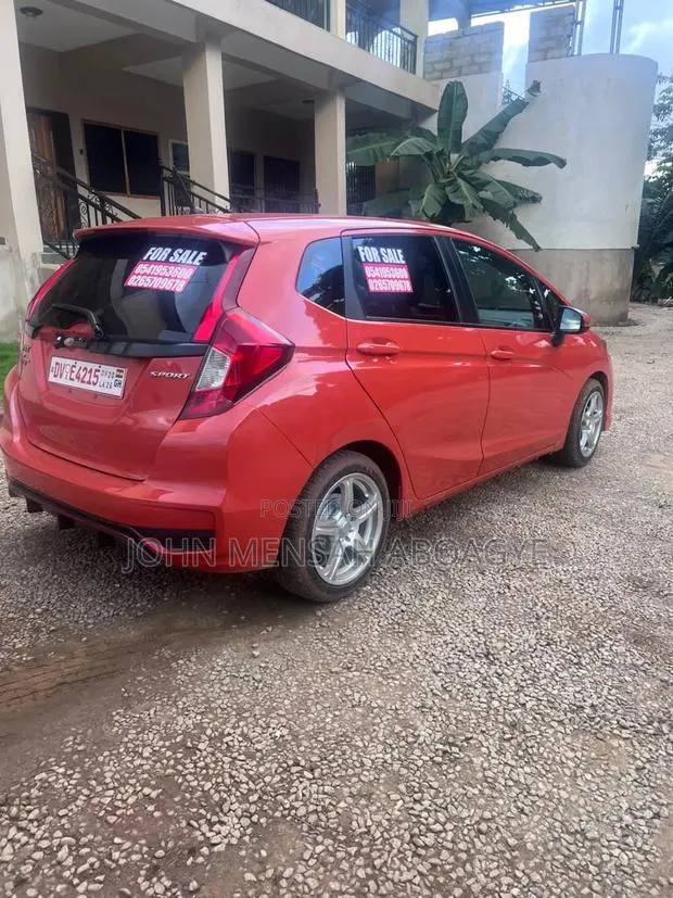 Honda Fit Sport 2019 Orange · Photo 1