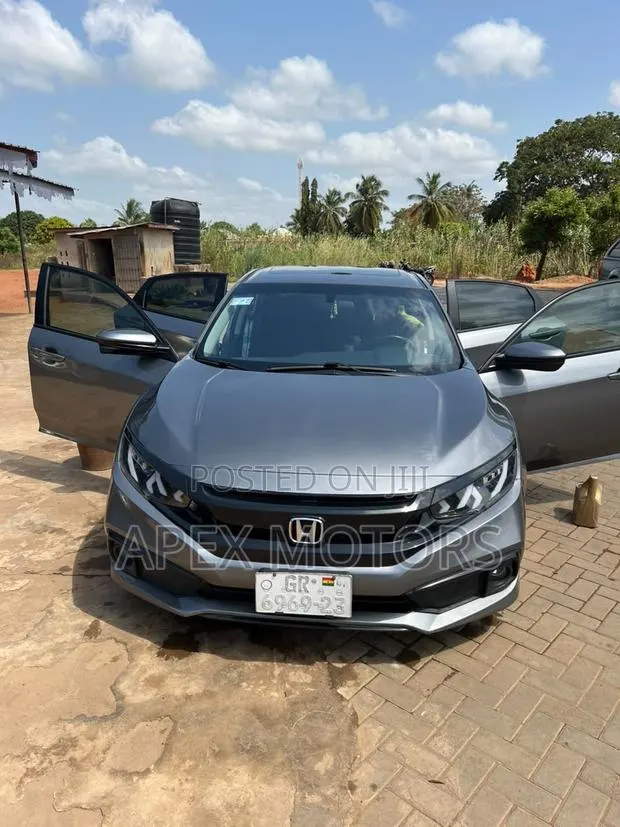 Honda Civic EX Sedan 2018 Gray · Photo 1